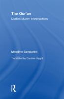 The Qur'an : modern Muslim interpretations /