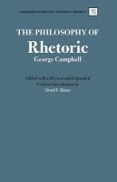 The philosophy of rhetoric /