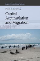 Capital accumulation and migration