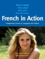 French in action : a beginning course in language and culture : the Capretz method.