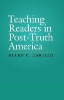 Teaching readers in post-truth America /