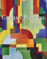 German painting from the Middle Ages to New objectivity