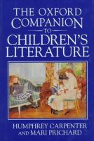 The Oxford companion to children's literature /