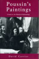 Poussin's paintings : a study in art-historical methodology /