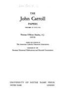 The John Carroll papers /