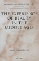 The experience of beauty in the Middle Ages /