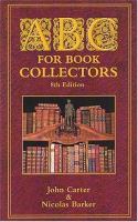 ABC for book collectors /