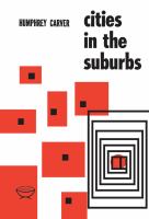 Cities in the suburbs /