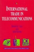 International trade in telecommunications /