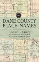 Dane County place-names