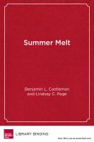 Summer melt : supporting low-income students through the transition to college /