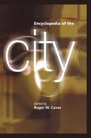 Encyclopedia of the City.