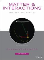 Matter & interactions /