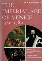 The imperial age of Venice, 1380-1580