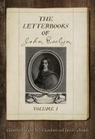 The Letterbooks of John Evelyn /