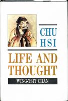 Chu Hsi, life and thought /