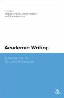 Academic Writing : At the Interface of Corpus and Discourse.