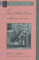 Lettres de Mistriss Henley publiées par son amie /