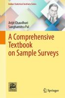 A  Comprehensive Textbook on Sample Surveys