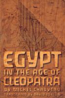 Egypt in the age of Cleopatra : history and society under the Ptolemies /