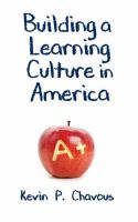 Building a learning culture in America /
