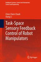 Task-Space Sensory Feedback Control of Robot Manipulators