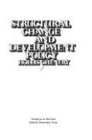Structural change and development policy /