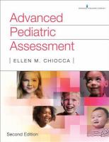 Advanced pediatric assessment