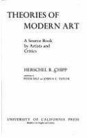 Theories of modern art; a source book by artists and critics /