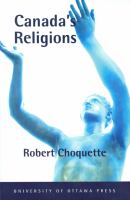 Canada's religions : an historical introduction /