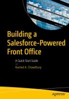 Building a Salesforce-Powered Front Office A Quick-Start Guide /