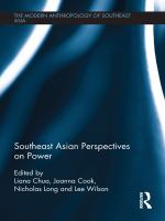 Southeast Asian Perspectives on Power.