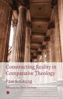 Constructing reality in comparative theology /