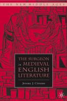 The surgeon in medieval English literature /