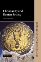 Christianity and Roman society /