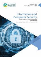 Human Aspects of Information Security and Assurance.