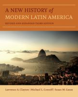 A new history of modern Latin America /