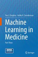 Machine Learning in Medicine Part Three /