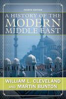 A history of the modern Middle East /