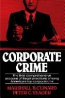 Corporate crime /