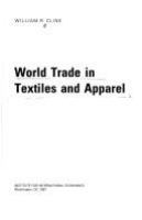 The future of world trade in textiles and apparel /