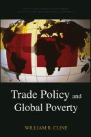 Trade policy and global poverty /