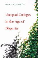 Unequal colleges in the age of disparity /