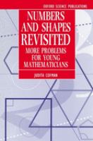 Numbers and shapes revisited : more problems for young mathematicians /