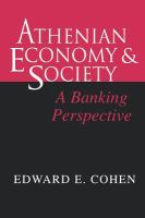 Athenian economy and society : a banking perspective /