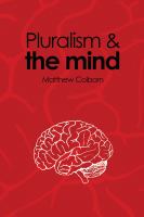 Pluralism and the Mind.