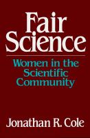 Fair science : women in the scientific community /