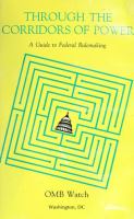 Through the corridors of power : a citizen's guide to federal rulemaking /