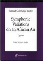 Symphonic variations on an African air : opus 63 /