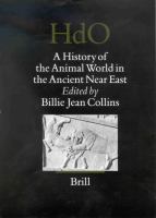 A History of the Animal World in the Ancient near East.